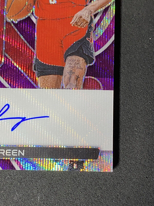 2021 Panini Spectra Jalen Green Rookie Jersey Auto RPA FOTL On Card AUTO /8