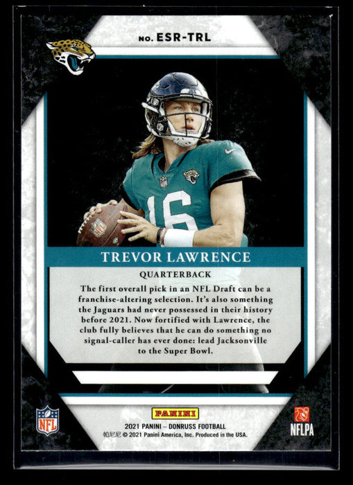 2021  Donruss Trevor Lawrence #ESR-TRL   Jacksonville Jaguars NM-MT