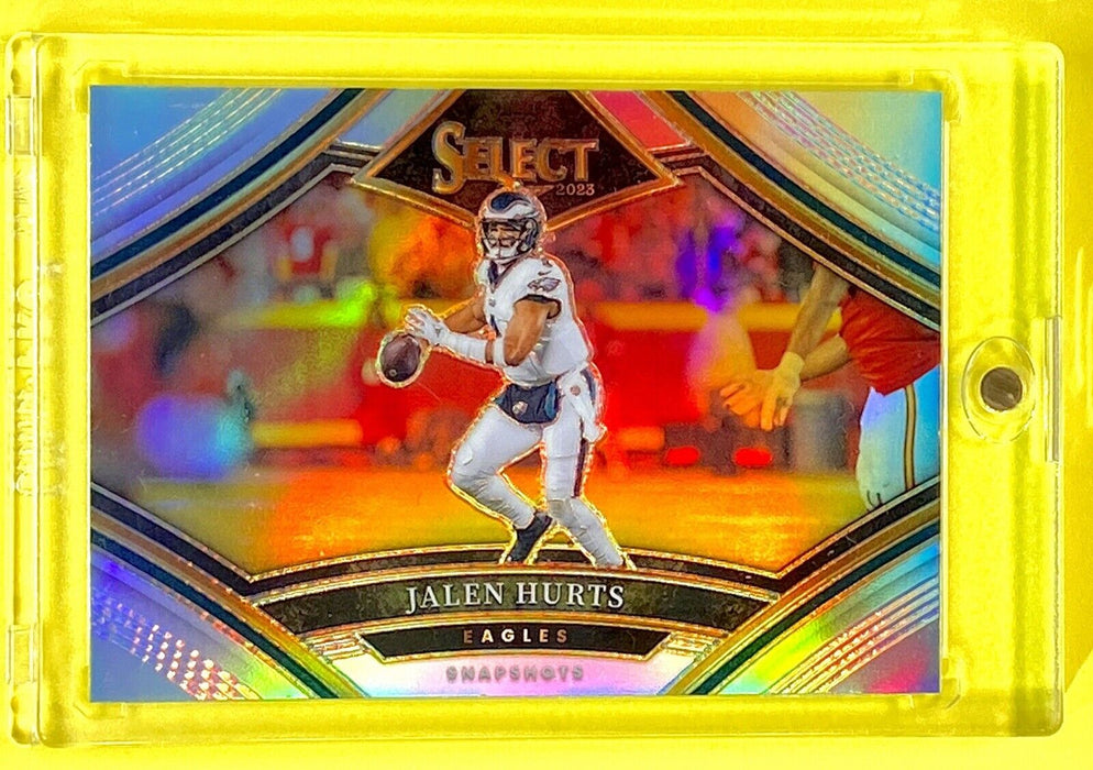 Jalen Hurts REFRACTOR Card SP INVESTMENT EAGLES - Case included