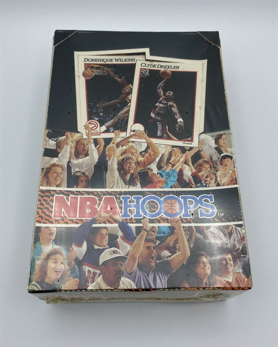 1991-92 NBA Hoops Series 1 Basketball Factory Sealed Box