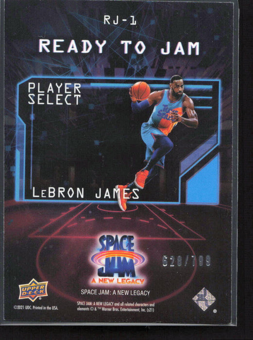 2021 Upper Deck Lebron James Ready To Jam Space Jam /799