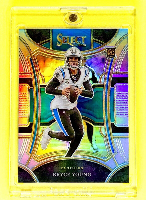 Bryce Young ROOKIE REFRACTOR INVESTMENT CARD - RARE SP CAROLINA PANTHERS QB