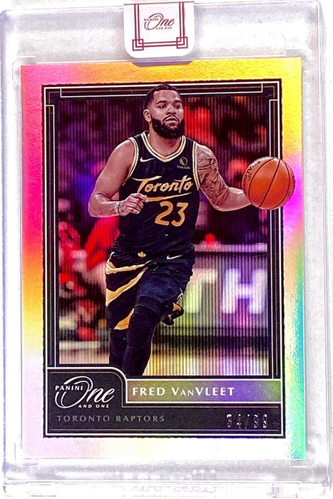 Fred VanVleet #/99 REFRACTOR - PANINI SP ROCKETS RAPTORS SEALED CASE