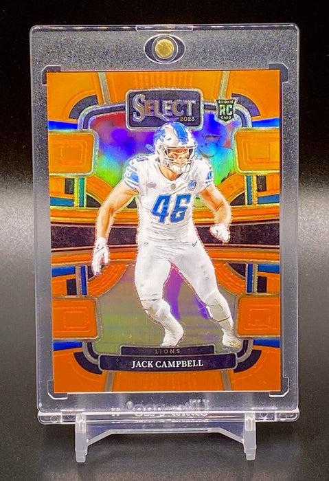 Jack Campbell RARE #/49 ROOKIE ORANGE REFRACTOR INVESTMENT SP LIONS w/CASE