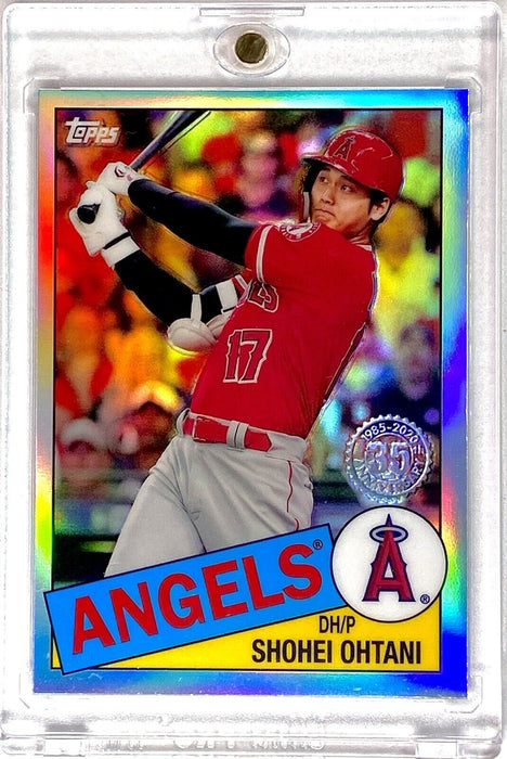 Shohei Ohtani COLLECTORS REFRACTOR CARD - SP ANGELS/DODGERS w/CASE