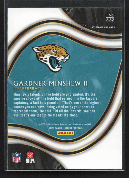 2020 Panini Select Gardner Minshew II #332 NM-MINT FREE SHIPPING