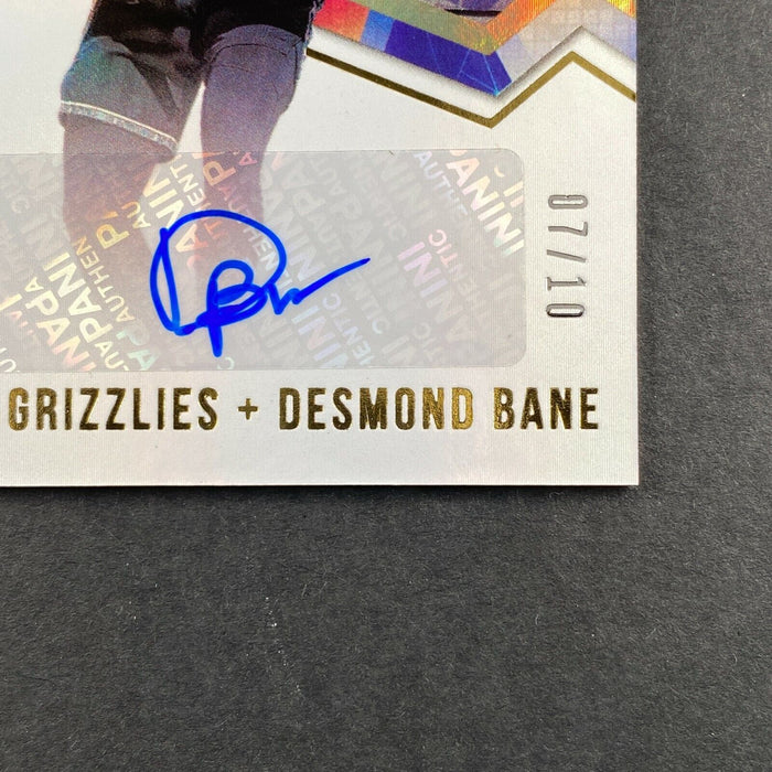 2020 Recon Desmond Bane True Potential Gold Signatures Rookie RC /10