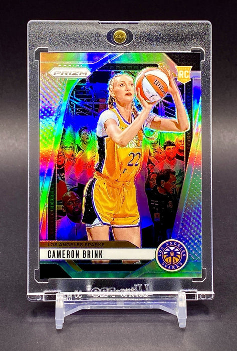 Cameron Brink TRUE ROOKIE WNBA CARD SILVER REFRACTOR PRIZM w/HOLDER 2024