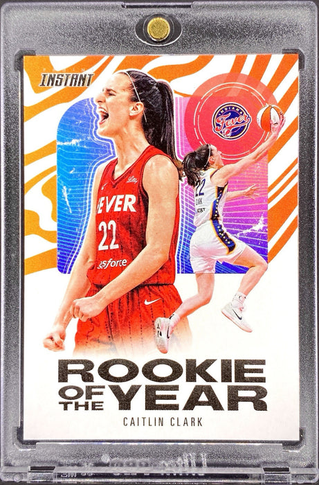 Caitlin Clark ROOKIE CARD FEVER JERSEY PANINI MINT w/CASE