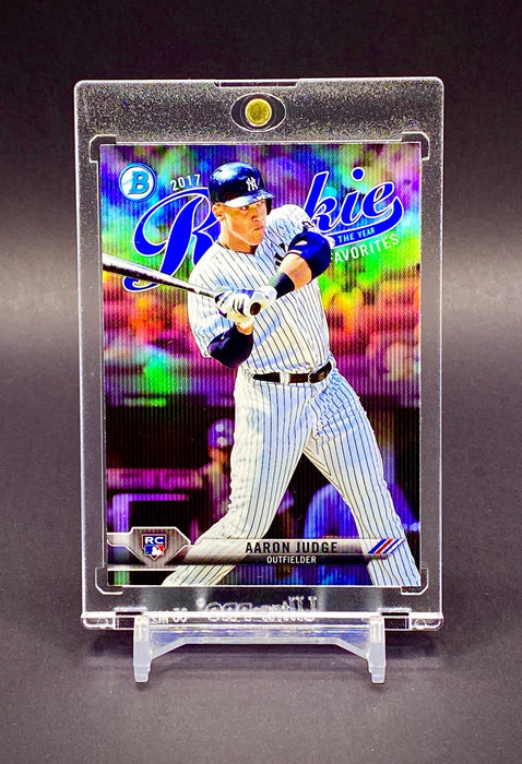 🔥 Aaron Judge Yankees Bowman Refractor – Must-Have ROOKIE Card!