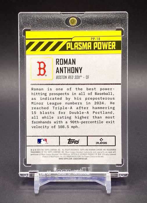 Roman Anthony BOSTON RED SOX PROSPECT CHROME INSERT CARD